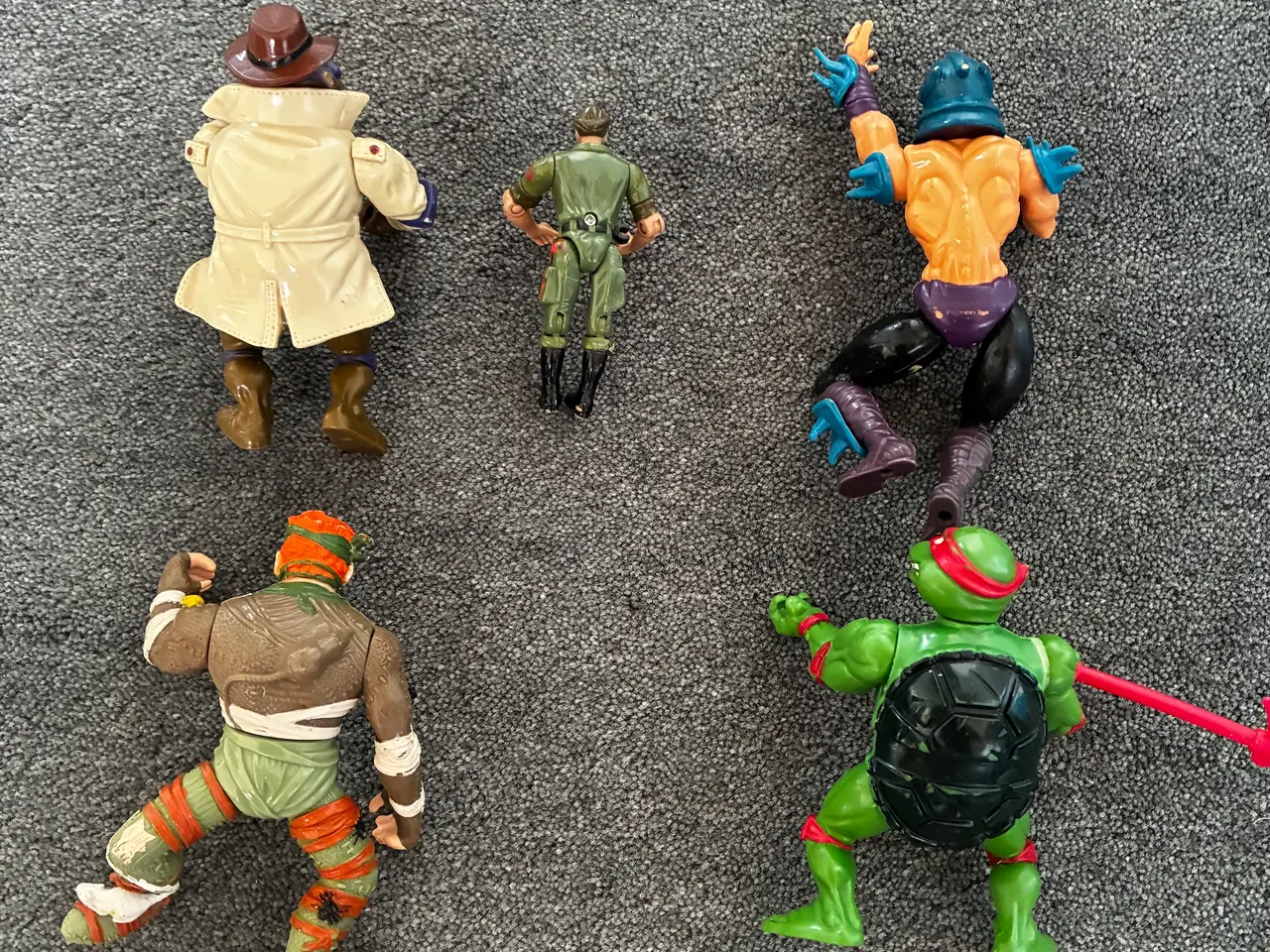 Billede 2 - 5 styk actionfigurer