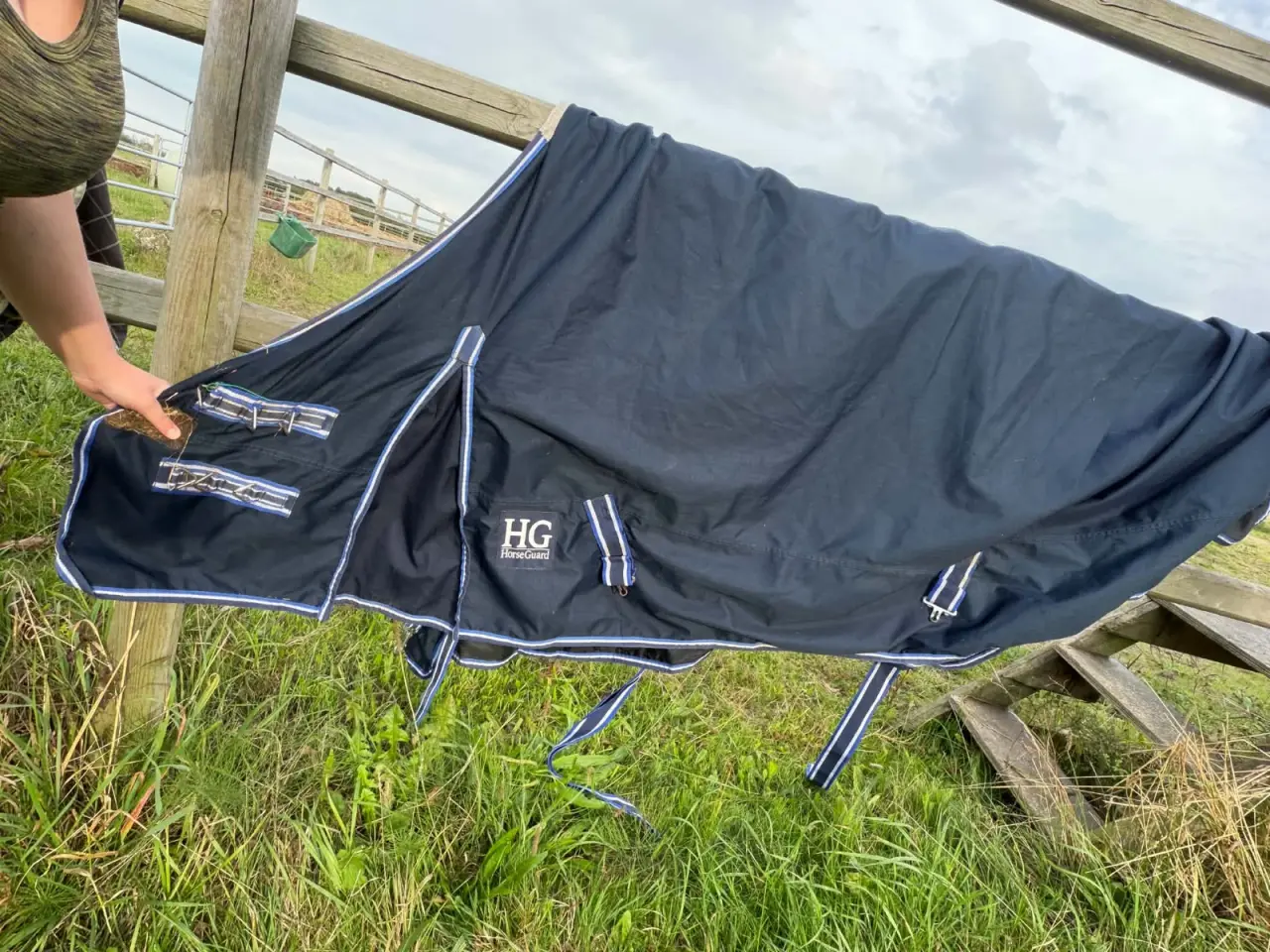 Billede 1 - Hg regn med fleece over ryg 155