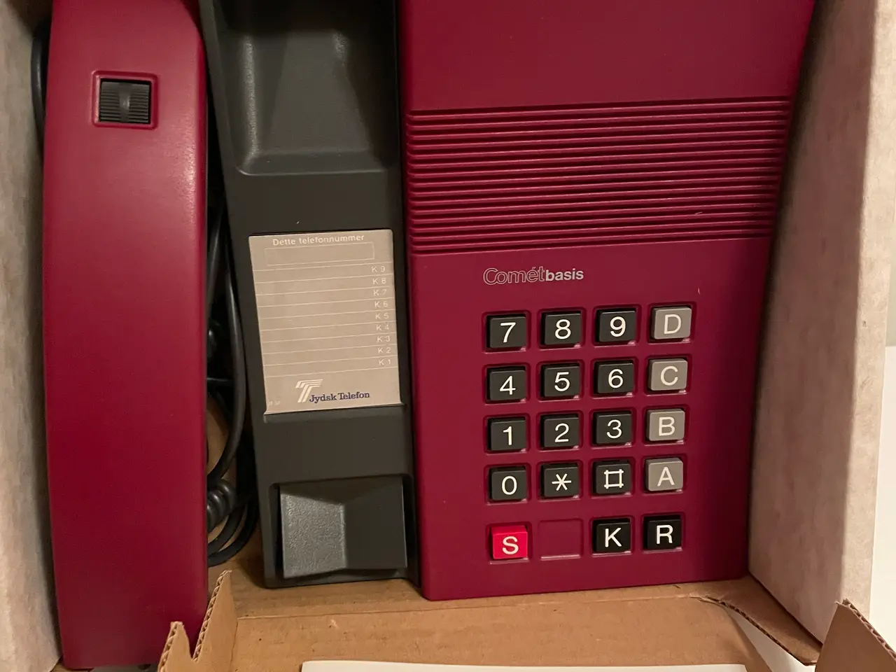Billede 1 - Fastnettelefon, aldrig brugt.