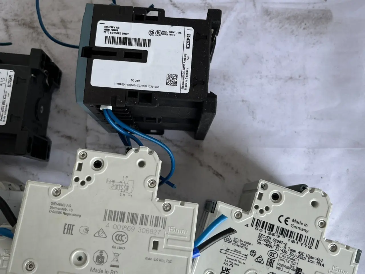 Billede 15 - Siemens Sirius Contactors, Mcbs And Auxiliary /