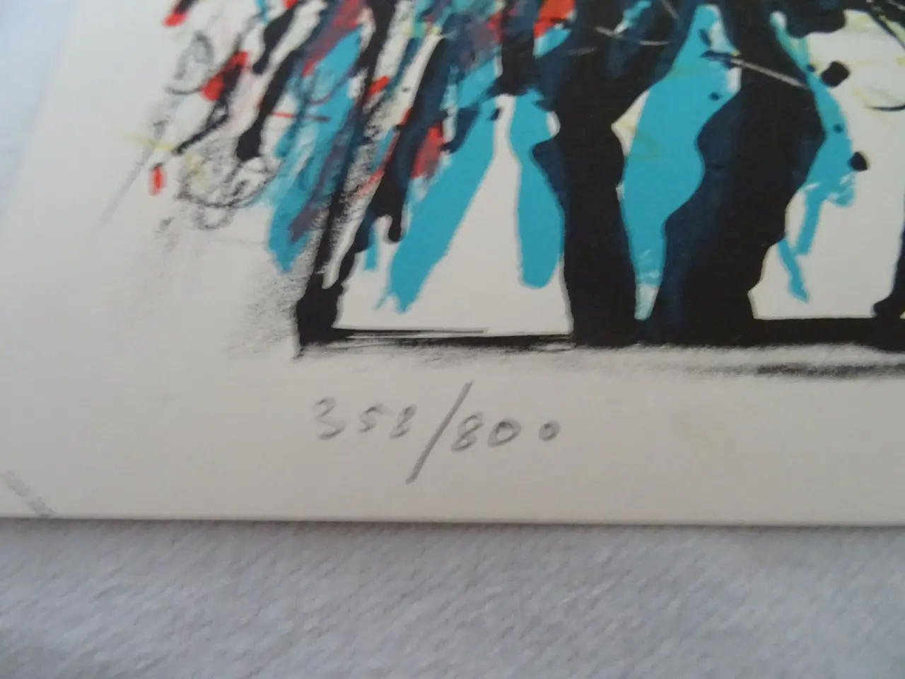 Billede 3 - Doris Bloom litografi 74*58 cm