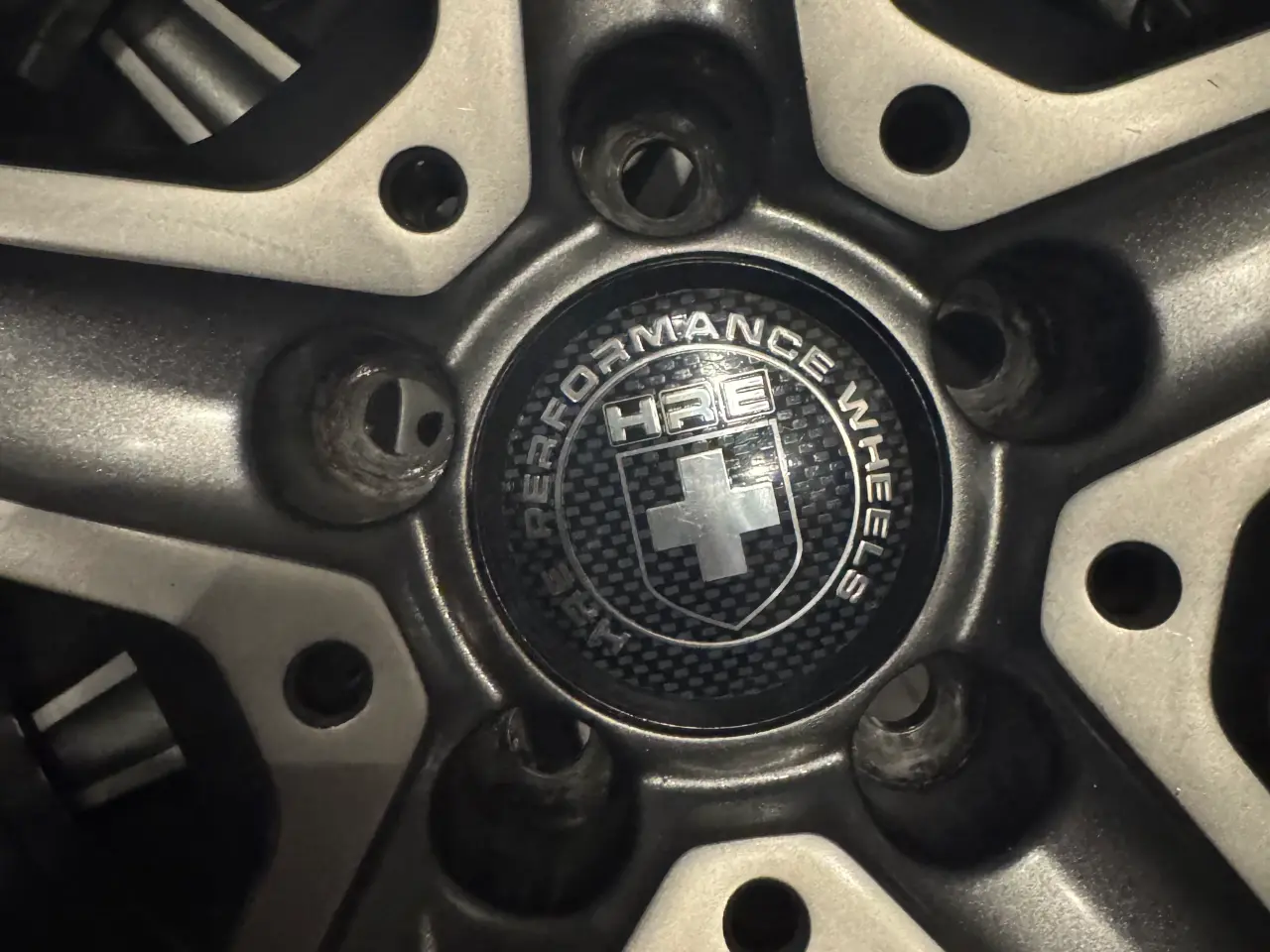 Billede 1 - HRE performance hjul logo 75mm (sæt) Mercedes mfl.