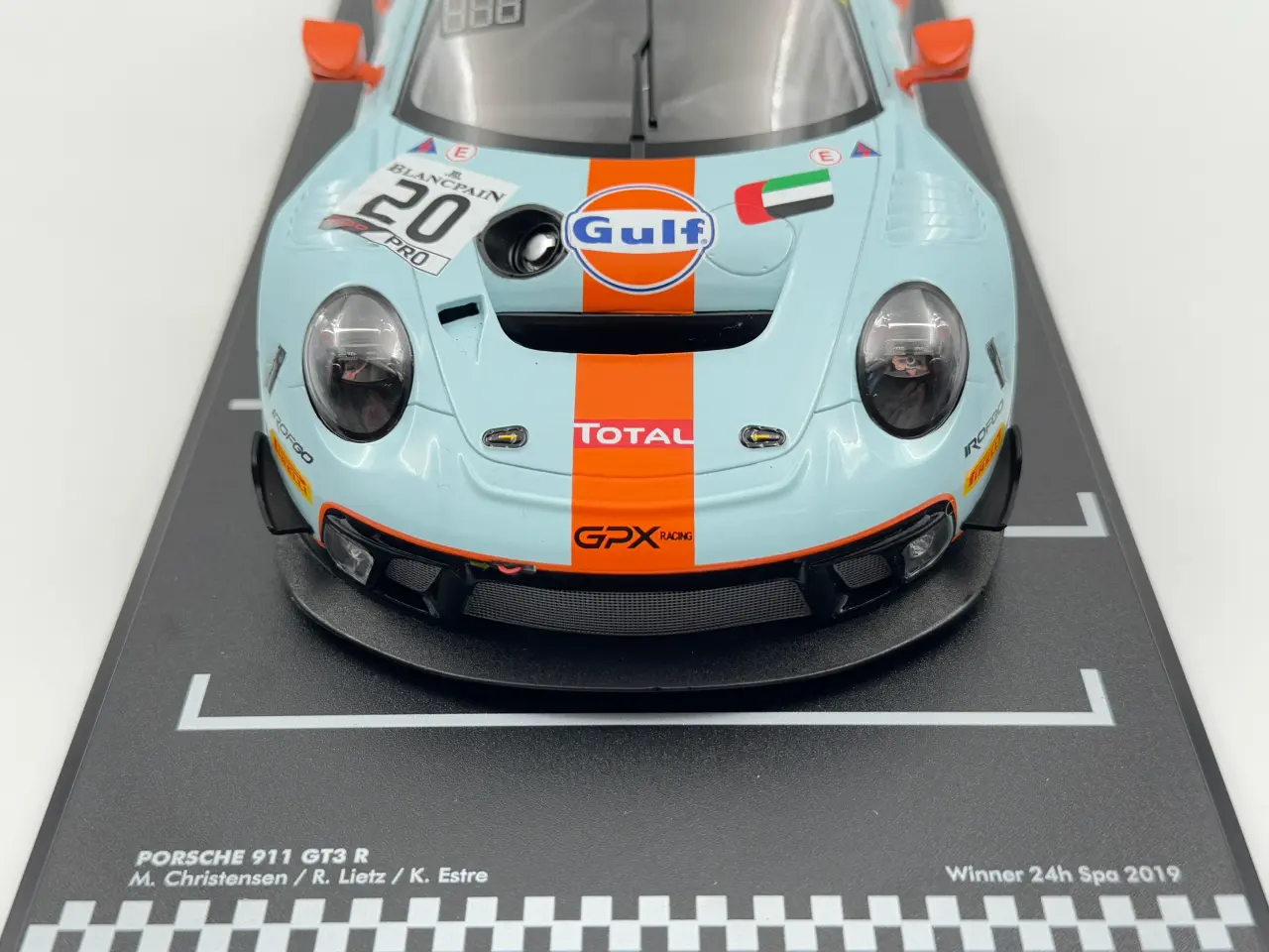 Billede 8 - 2019 Porsche 911 GT3 R #20 SPA DK Driver - 1:18