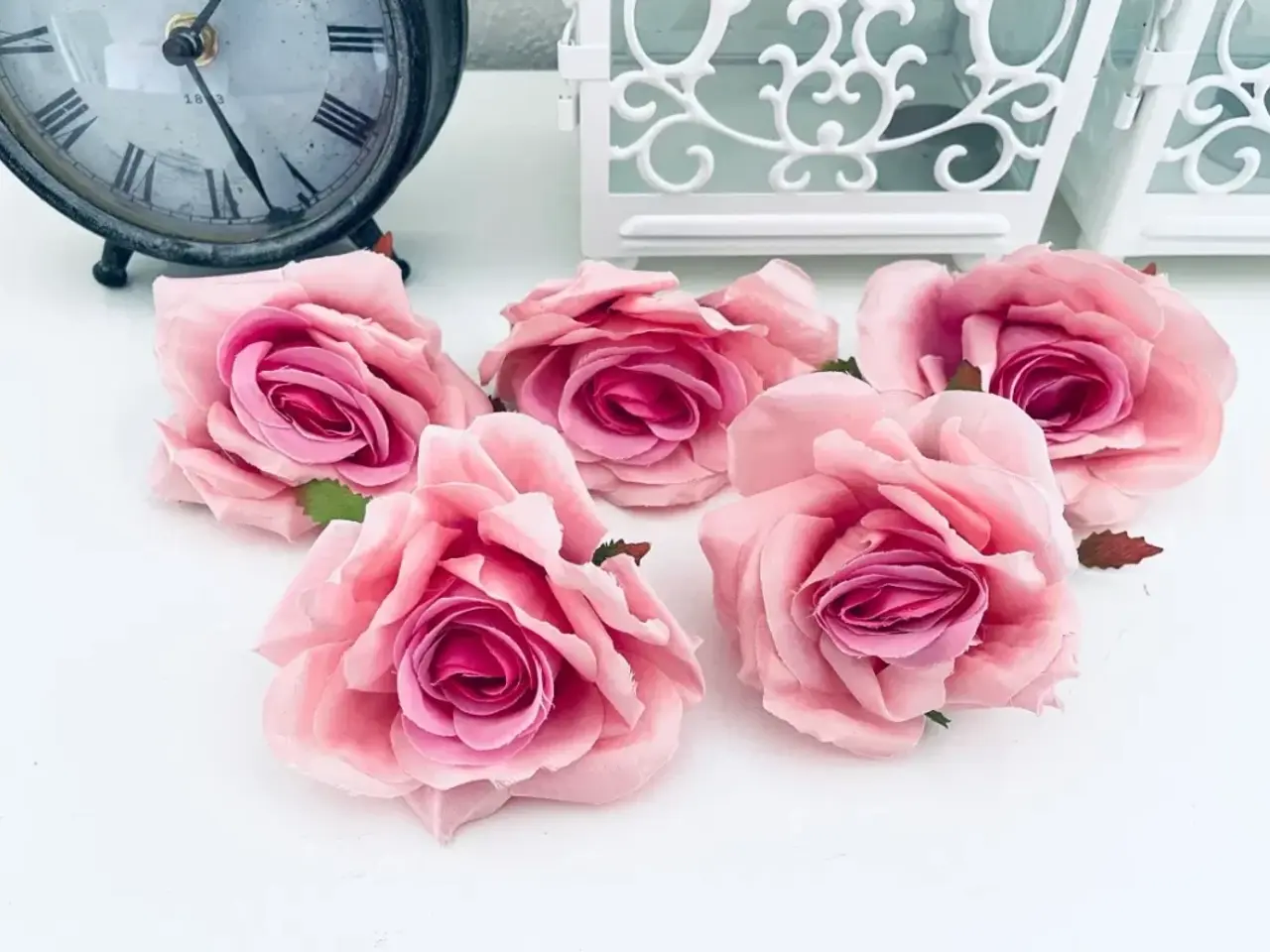 Billede 2 - Roser hobby til dekoration kunstig blomster