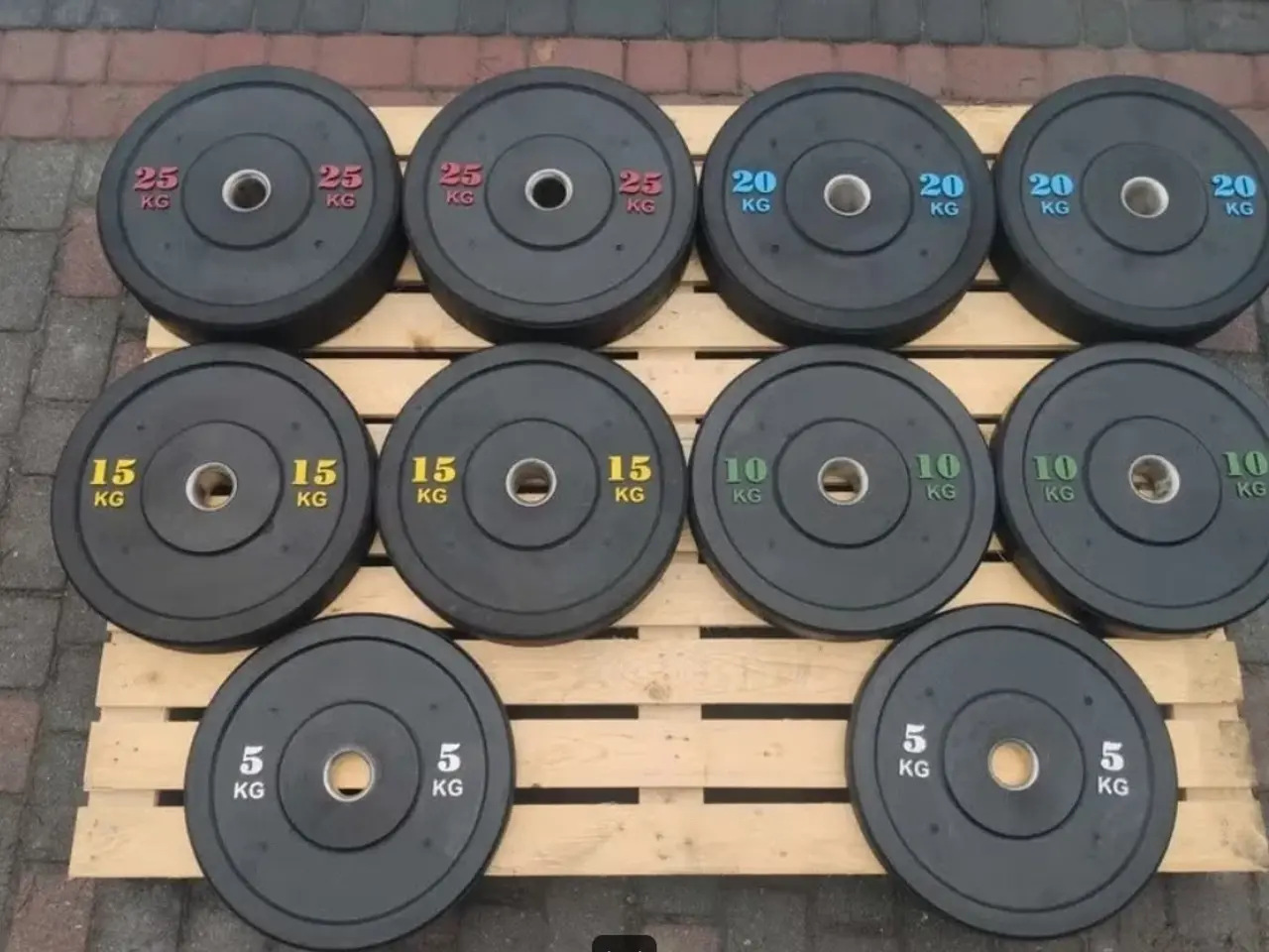 Billede 1 - Vægtskiver Bumpers Plades Super Strong NEW Crossfi