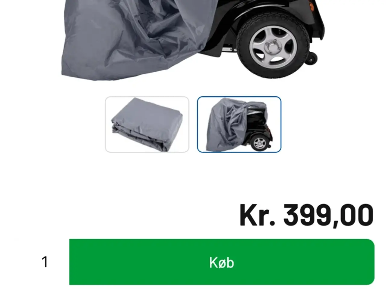 Billede 1 - Overtræk til El-scooter