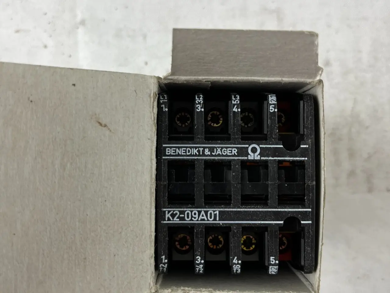 Billede 4 - Benedikt & Jäger K2-09A01 400 kontaktor 4kW 3~400V