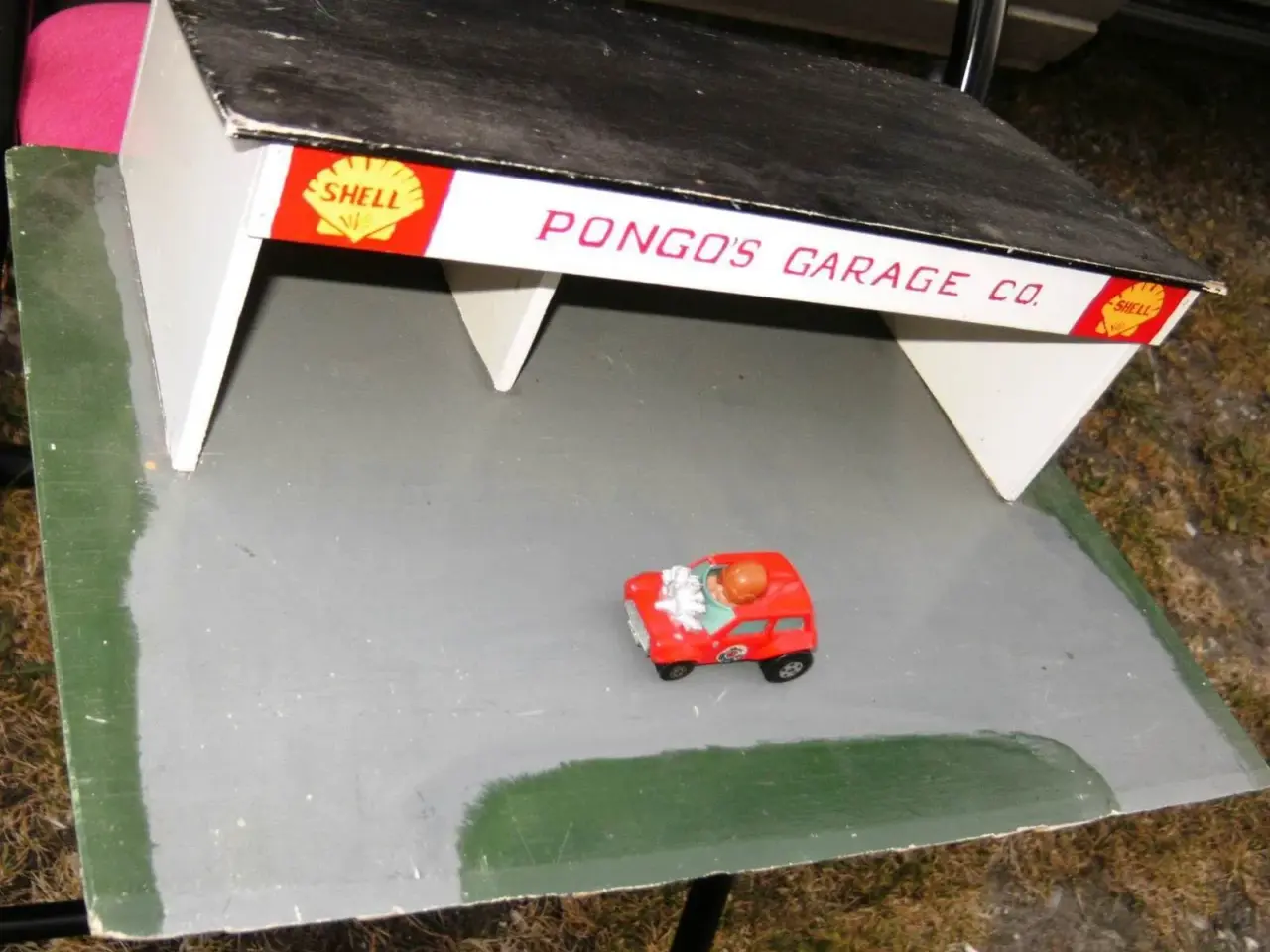 Billede 2 - Gammel Shell garage.