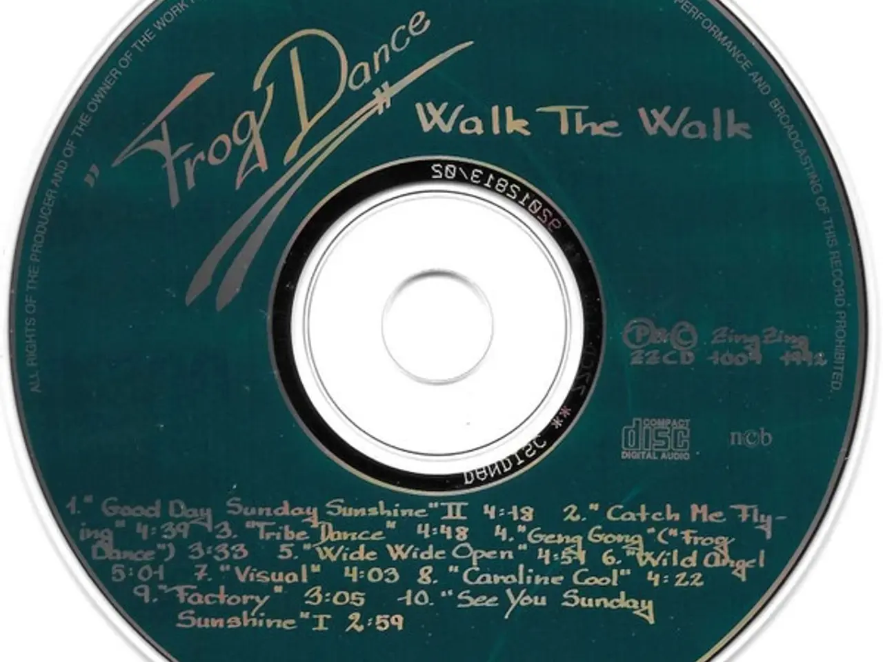 Billede 3 - Walk The Walk – Frog Dance – CD
