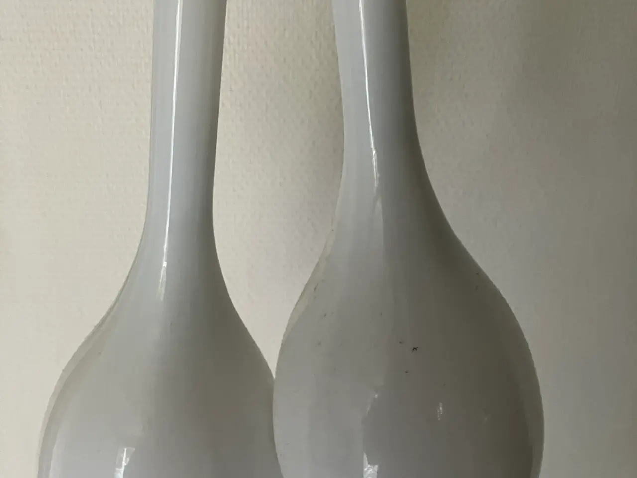 Billede 2 - To glaslamper med hvidt glas