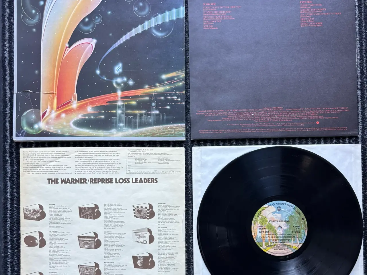 Billede 1 - Rod Stewart: Atlantic Crossing 1975 – UK 1st Press