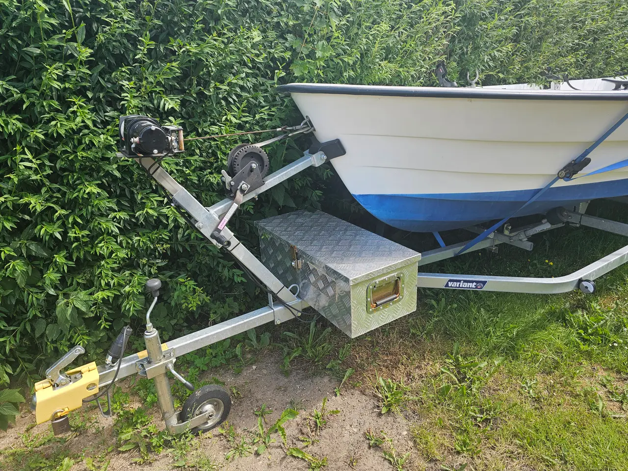 Billede 3 - 14 fods jolle med variant trailer