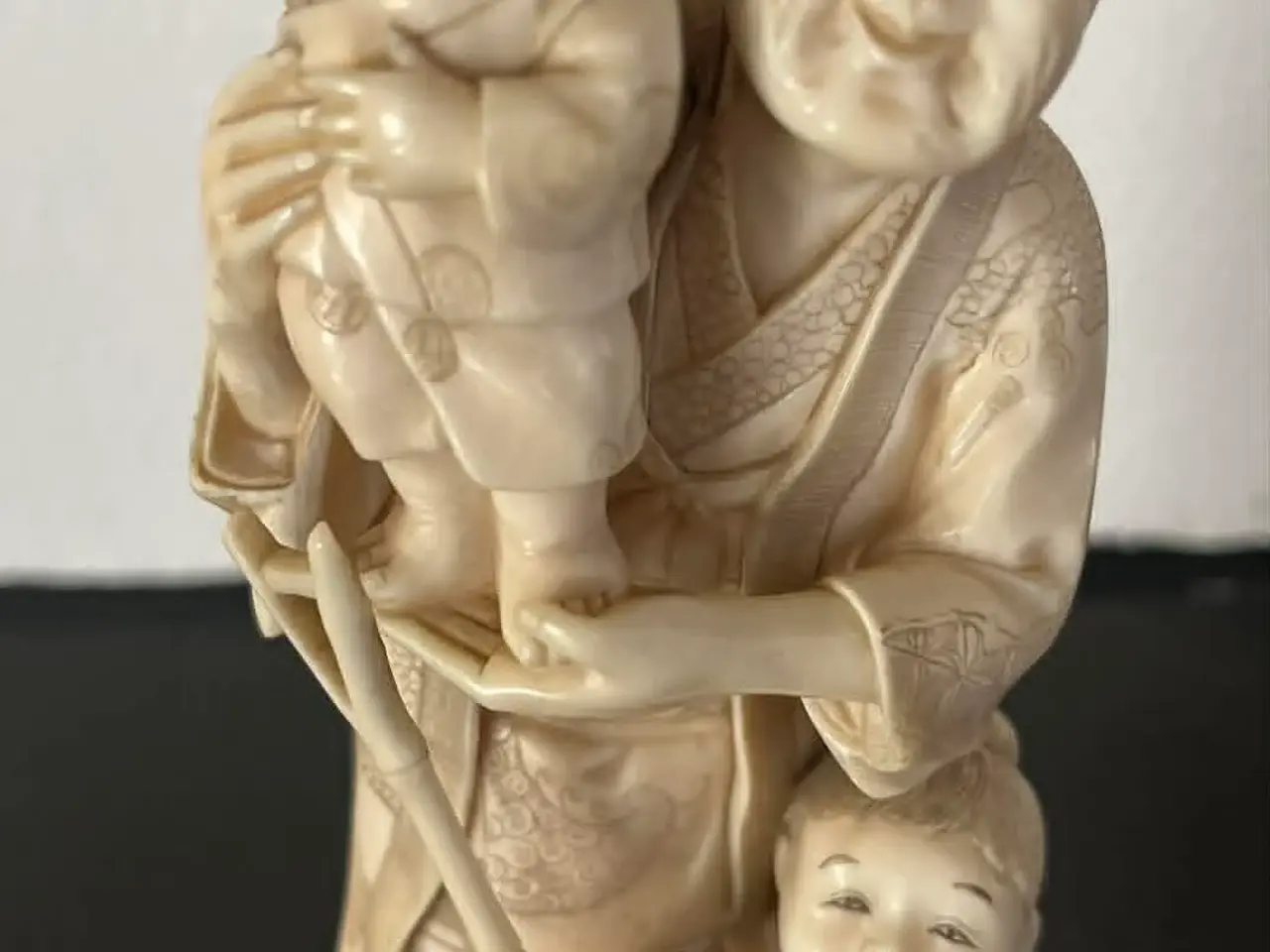 Billede 5 - flot Japanske elfenbensfigur