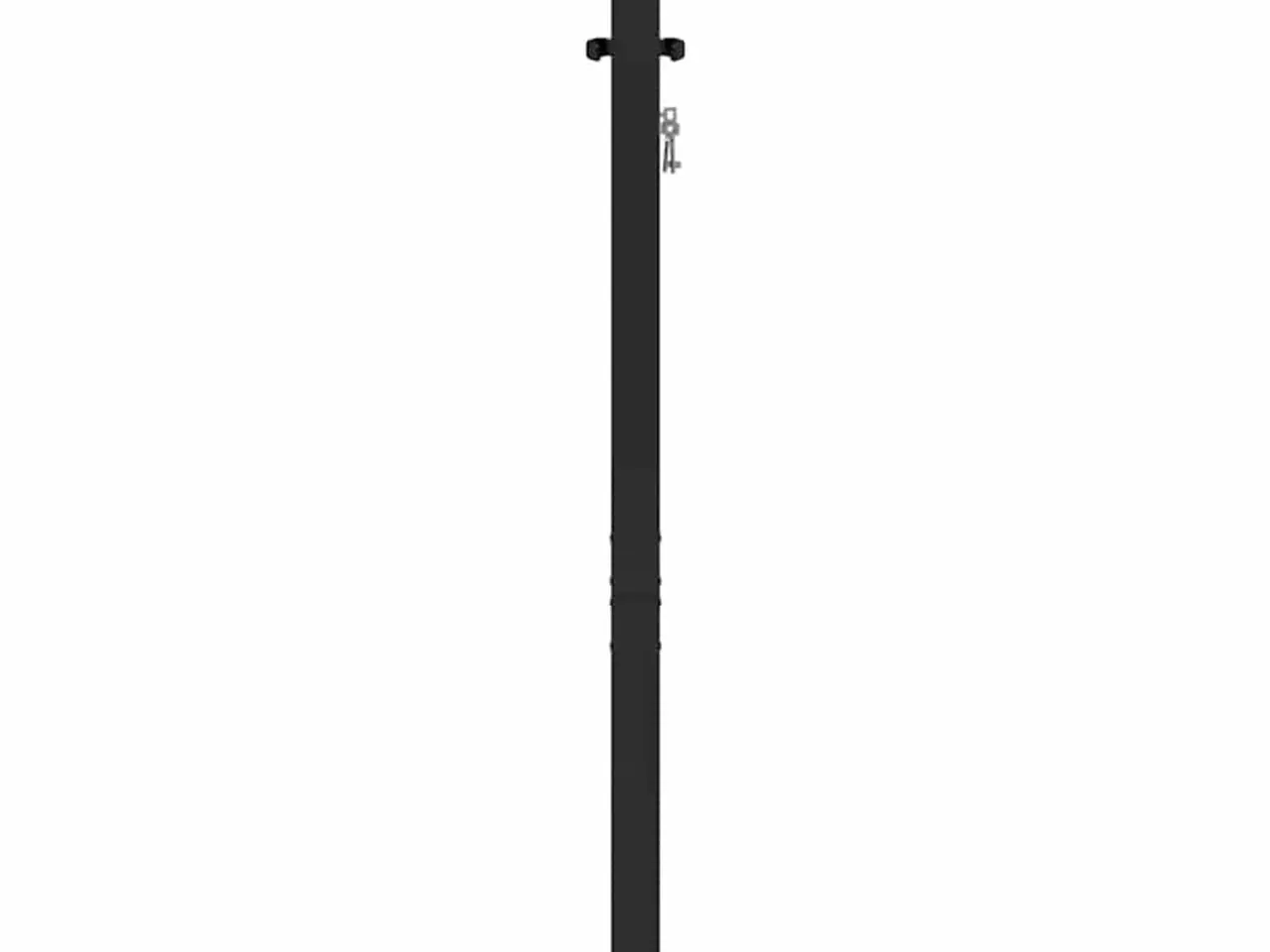 Billede 6 - Havelåge låsbar 100x100 cm aluminium sort
