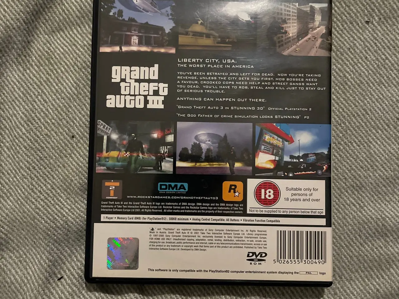Billede 2 - Rockstar Games Grand Theft Auto III PlayStation 2 Spil