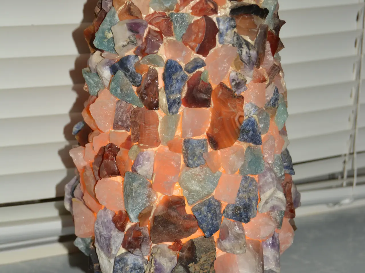 Billede 1 - mineral lampe