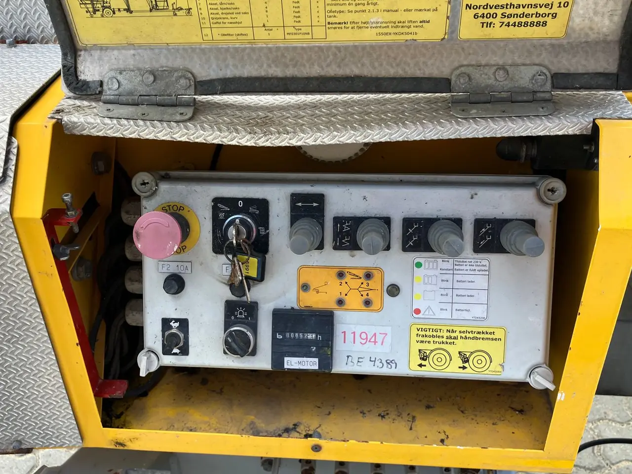 Billede 7 - Omme 1550  Omme 1550 15 meters trailer lift