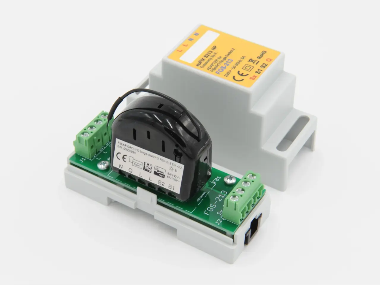 Billede 8 - Eutonomy euFIX S213NP passer til FIBARO Single Swi