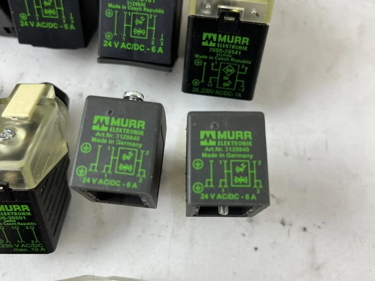 Billede 6 - Murr Elektronik relæ modul parti 24V AC/DC Relays