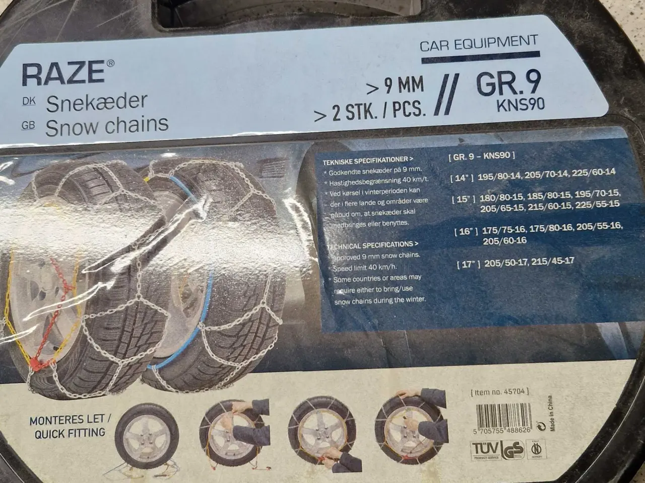 Billede 2 - Snekæder til bil