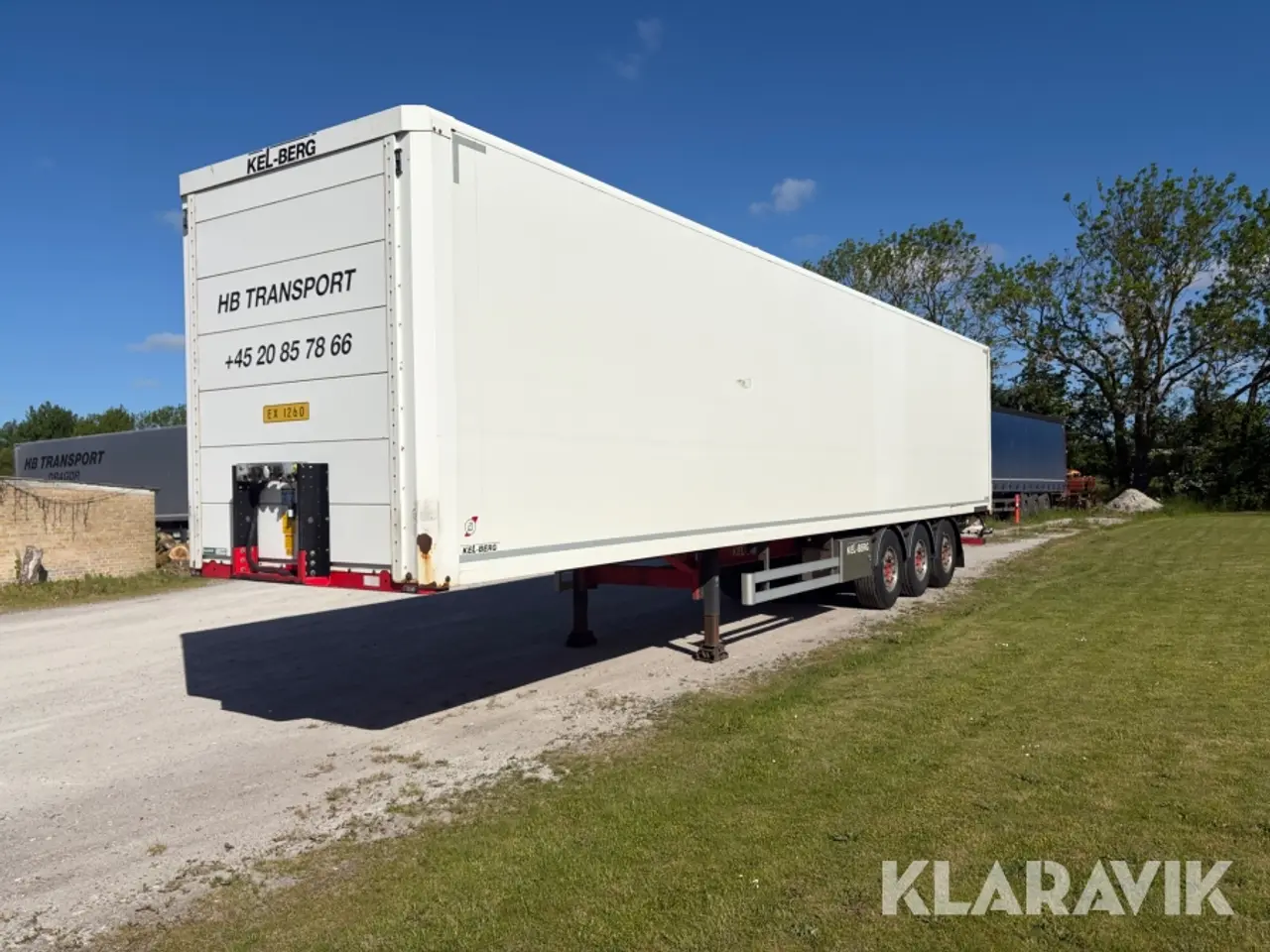 Billede 1 - Boxtrailer Kel Berg D100V M S40J3 3 akslet