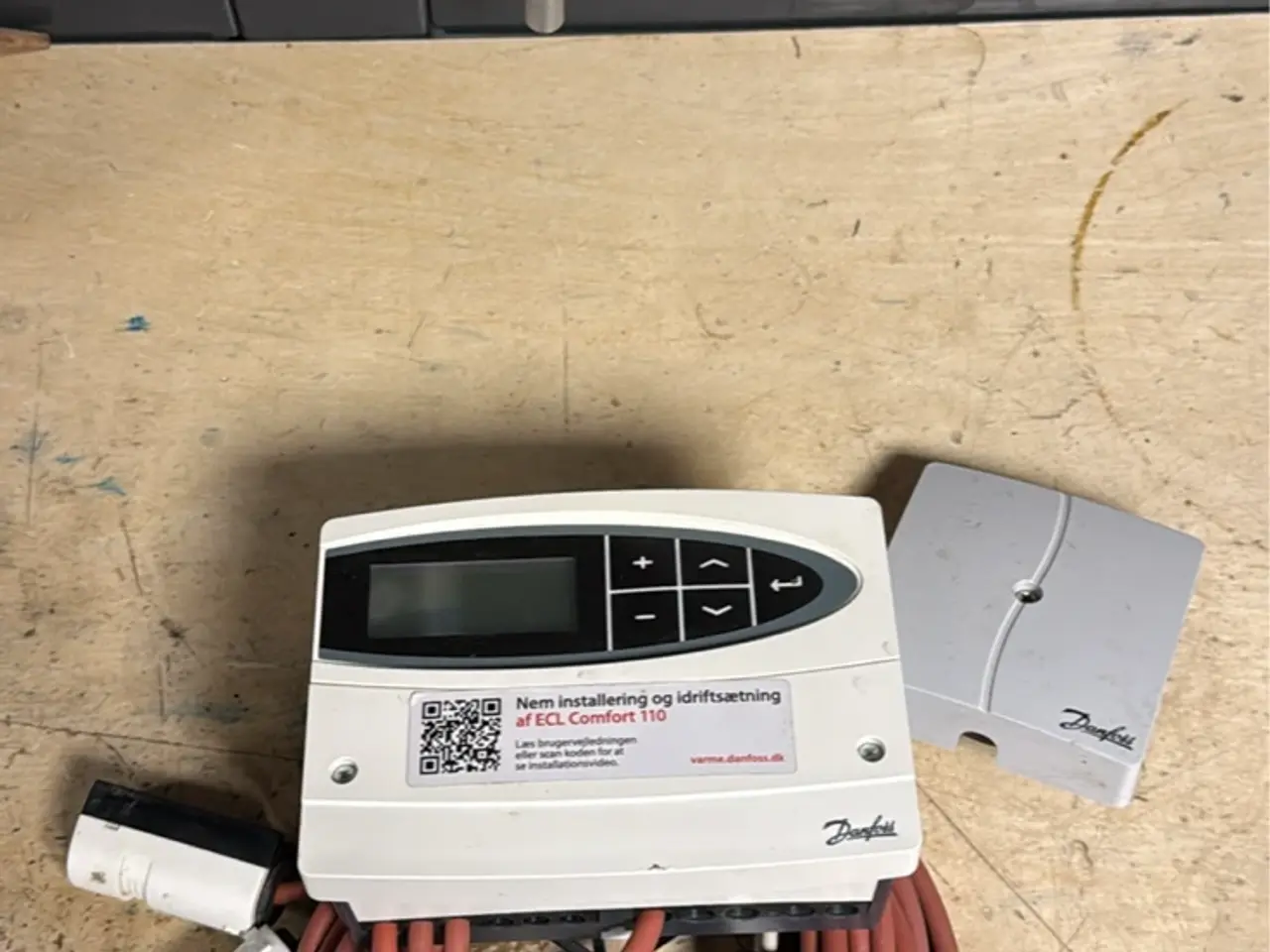 Billede 1 - Danfoss ECL styring + følere