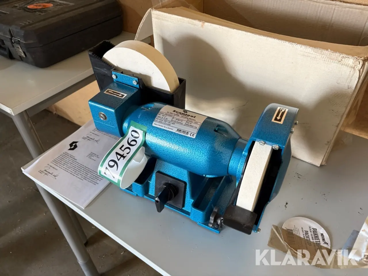 Billede 1 - Slibemaskine Scantool DC 200T Kombi