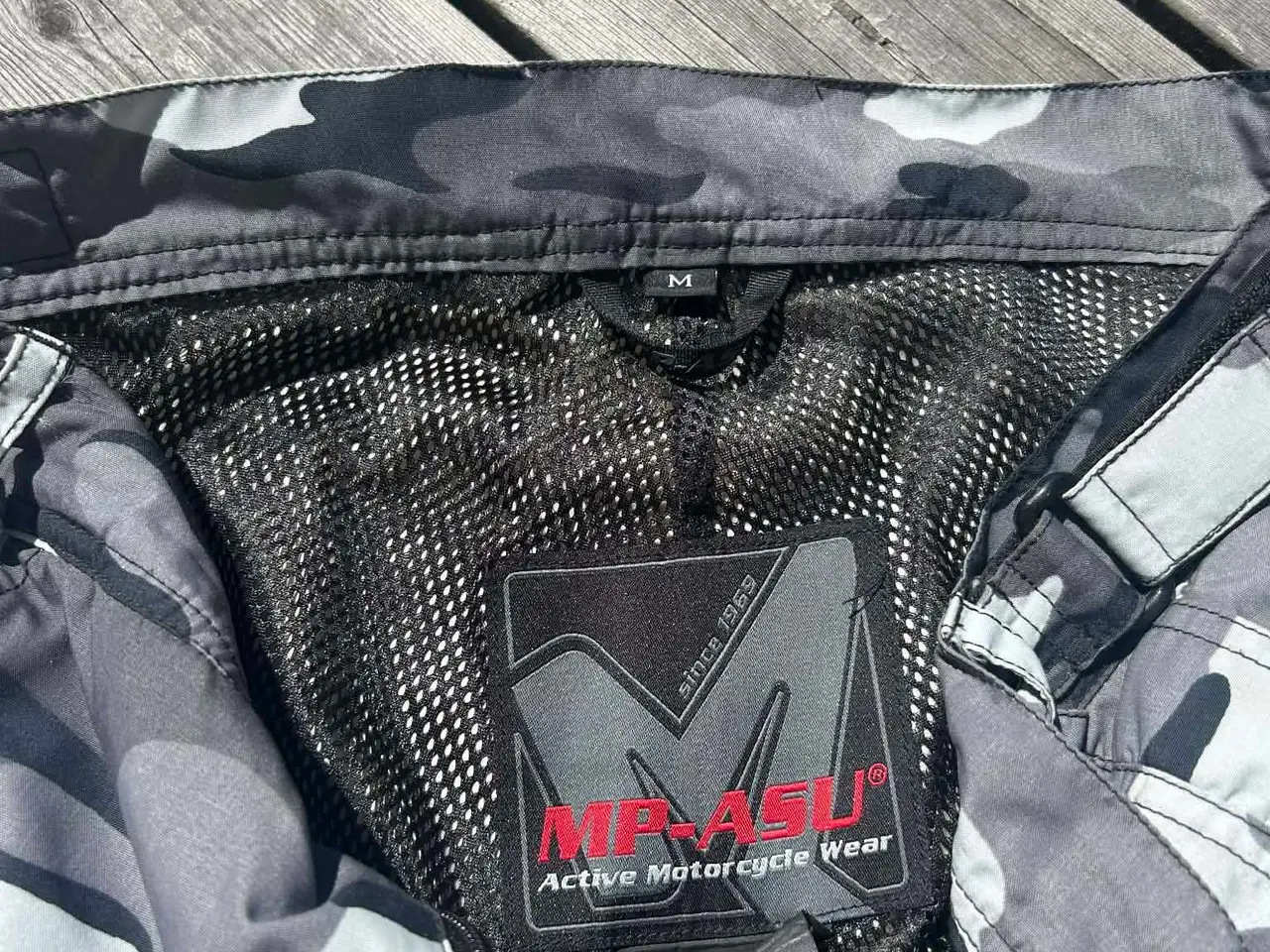 Billede 4 - MMASU camouflage bukser str M grå/sort