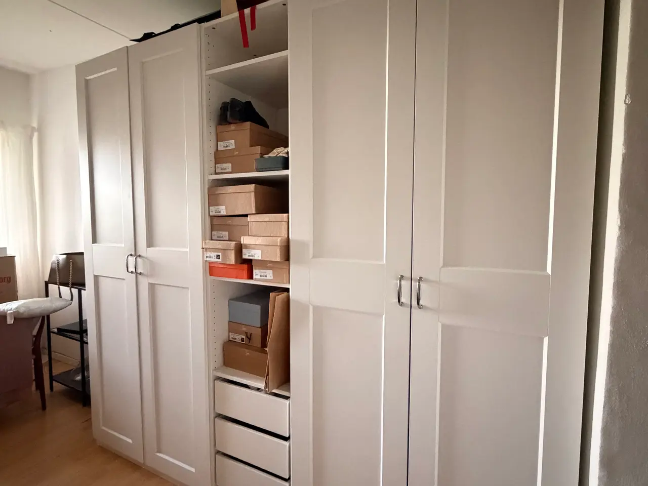 Billede 1 - Ikea Pax stel inkl låger