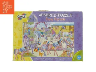 Galt Sparkle Puzzle Pony Parade fra Galt (str. 32x23 cm)