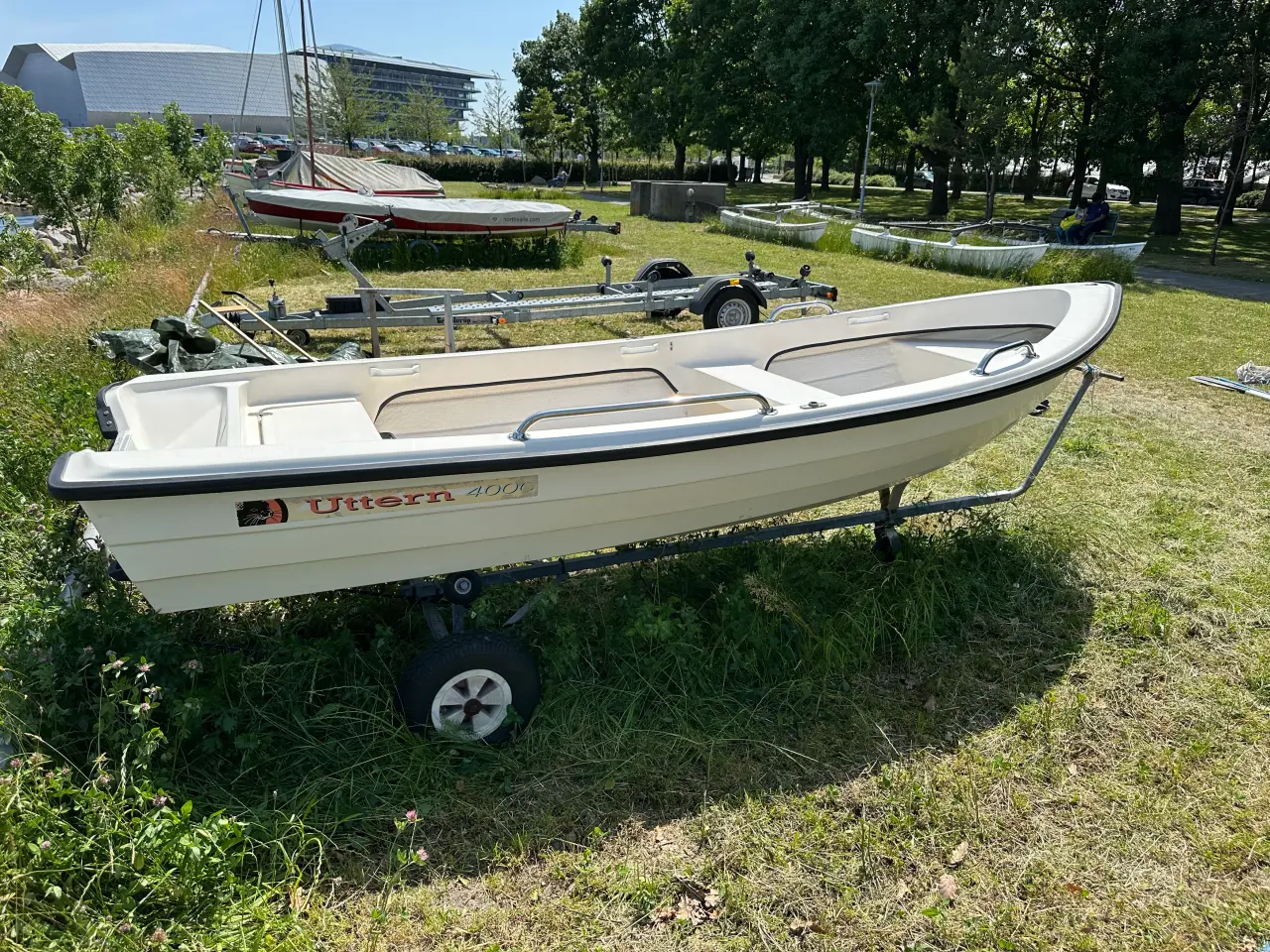 Billede 1 - Jolle med NY 6HP Mercury motor og meget udstyr