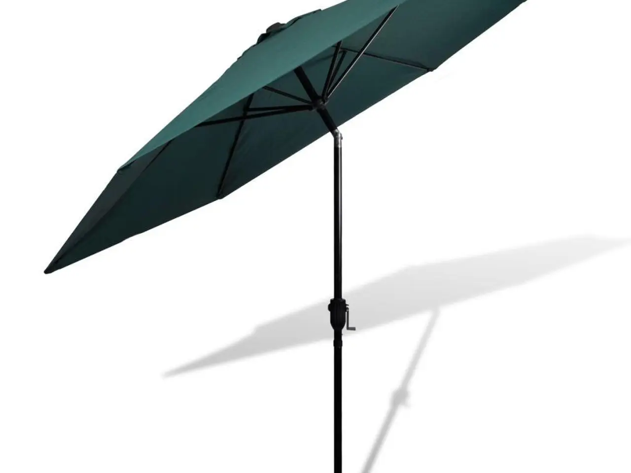 Billede 2 - Parasol grøn 3 m stålstang