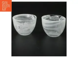 Glas skåle sæt (str. 2 stk Ø 7,5 cm)