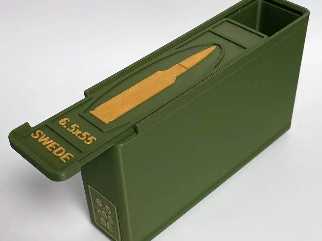 Billede 3 - Ammo boks – 6,5×55 (20 patroner)