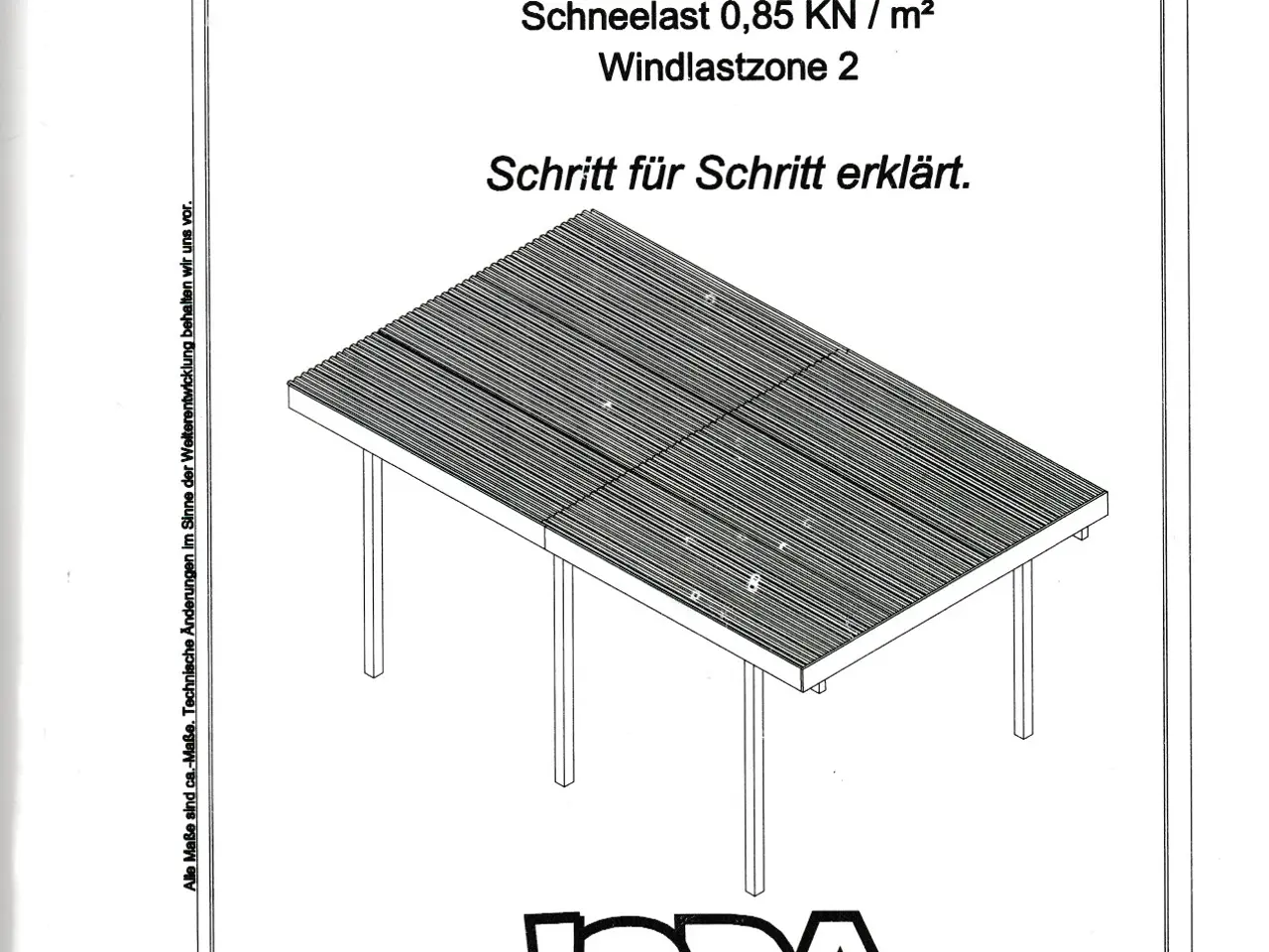 Billede 1 - NY CARPORT