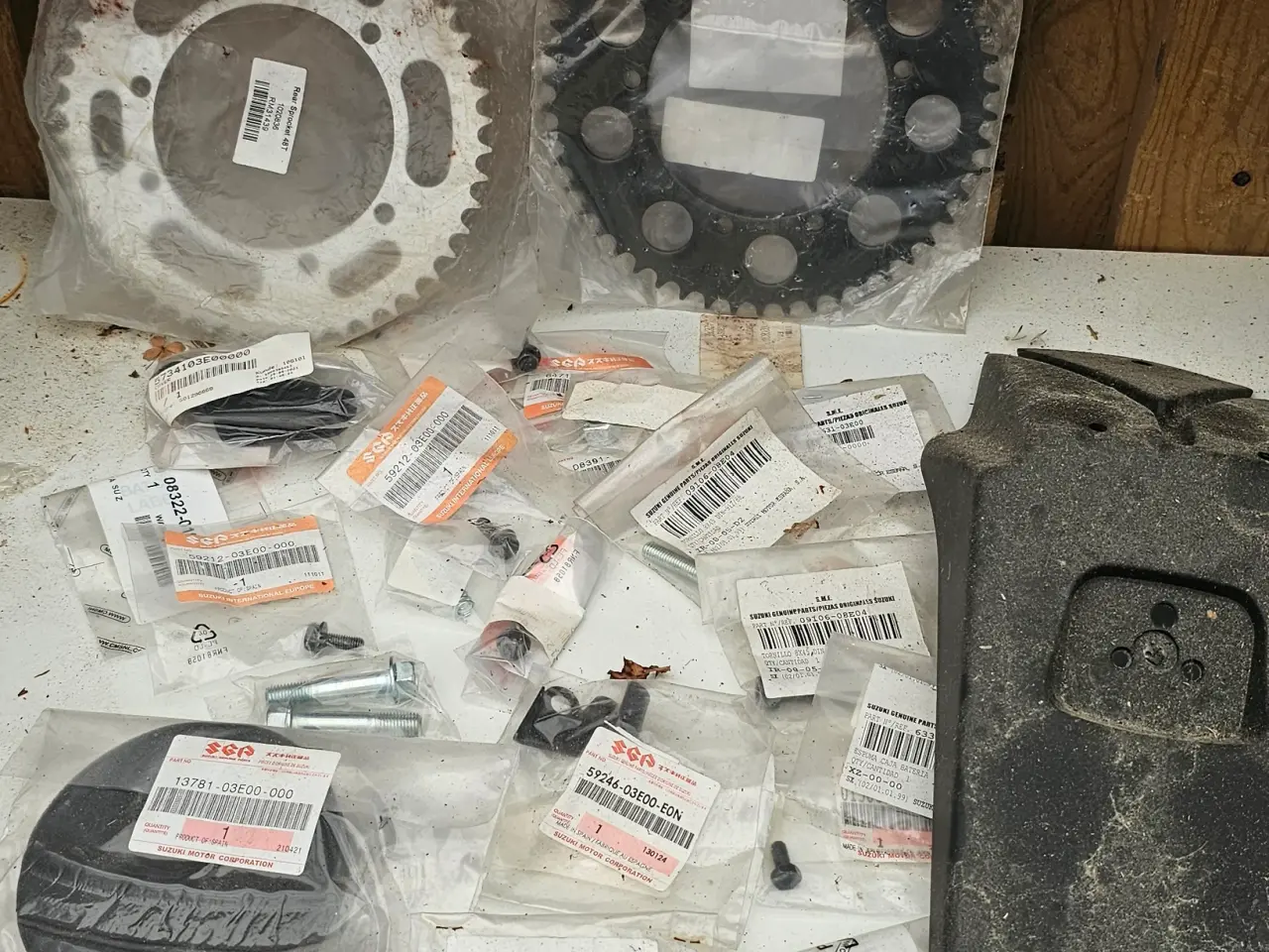 Billede 1 - NOS stumper til suzuki rmx/smx