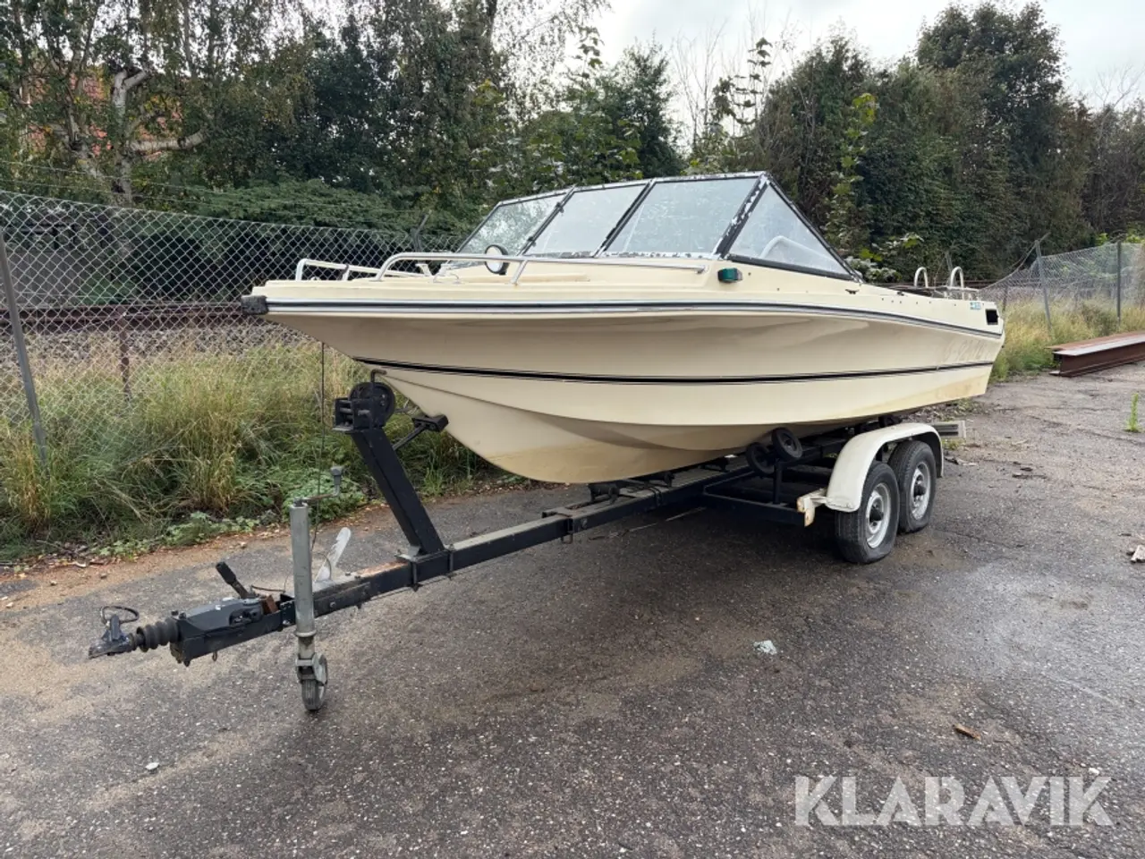 Billede 1 - Båd Winner Wildcat 36-92-YL med bådtrailer