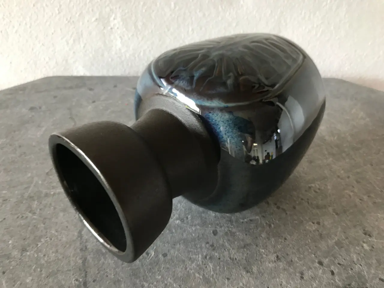 Billede 5 - Søholm retro vase (blå)
