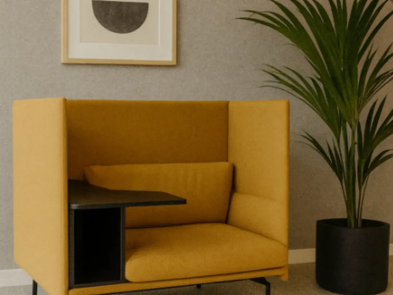 Billede 2 - Muuto Outline Highback Sofa – Gul