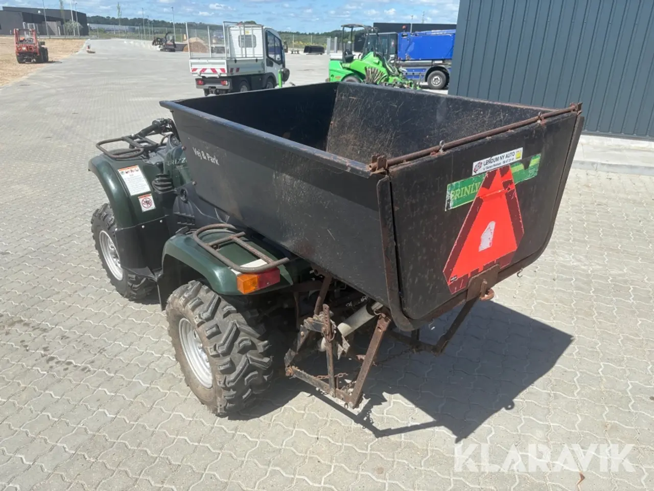 Billede 4 - ATV Yamaha Grizzly 660 med tiplad