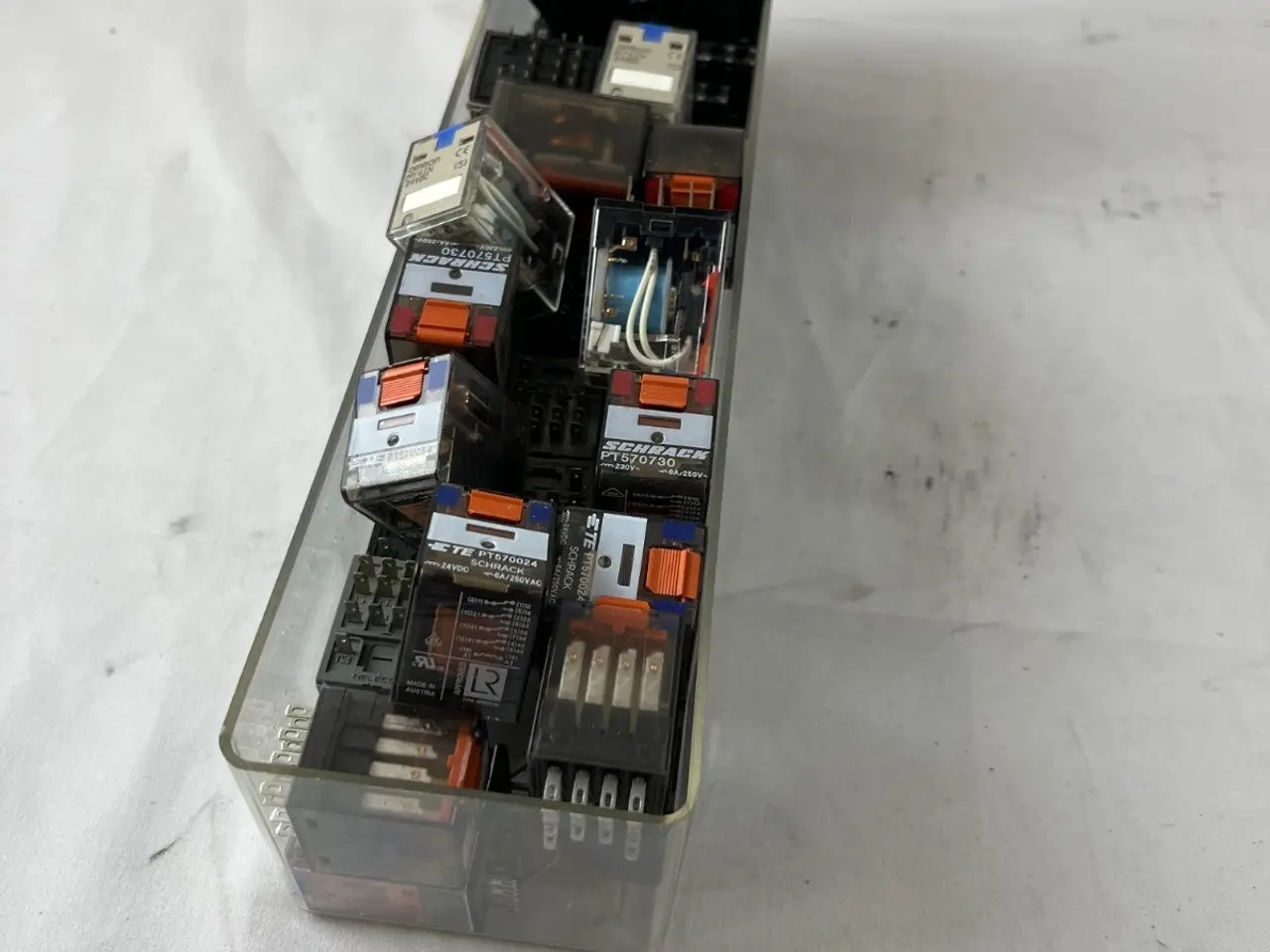 Billede 5 - Schrack PT570024 PT570730 relæ parti 24VDC 230VAC