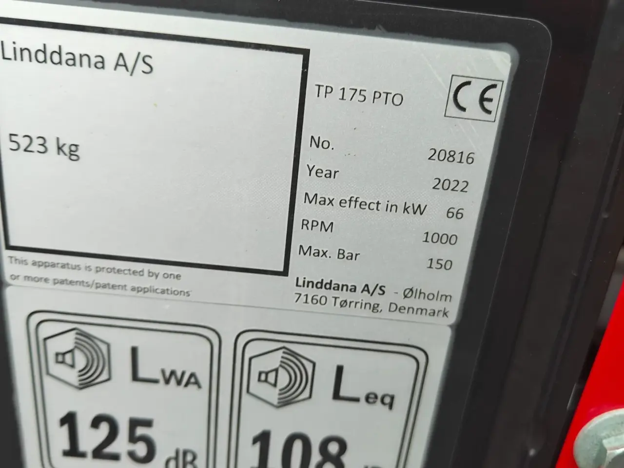Billede 5 - TP 175 PTO KUN 59 timer