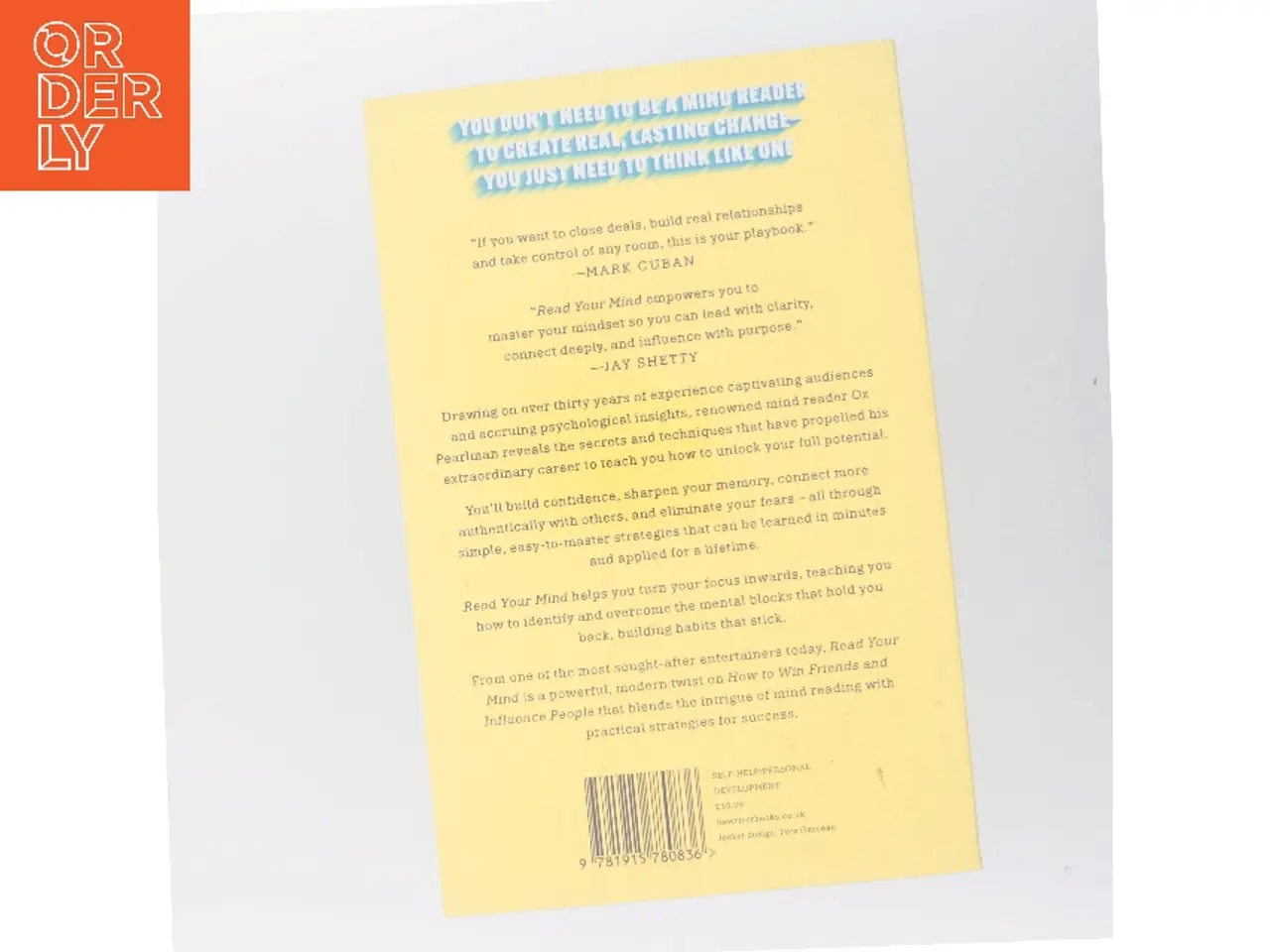 Billede 3 - Read your mind : proven habits for success from the world's greatest mind reader af Oz Pearlman (Bog)