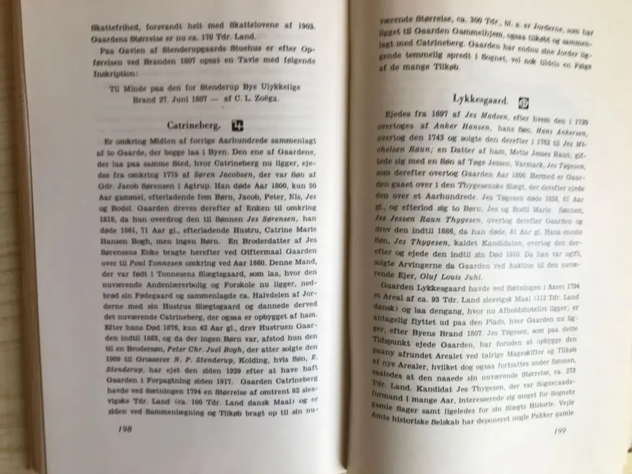 Billede 4 - Stenderup Sogns Historie. Hjemstavnsbog