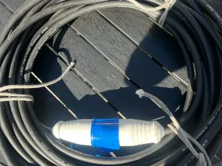 El kabel til campingvogn/autocamper 25 m