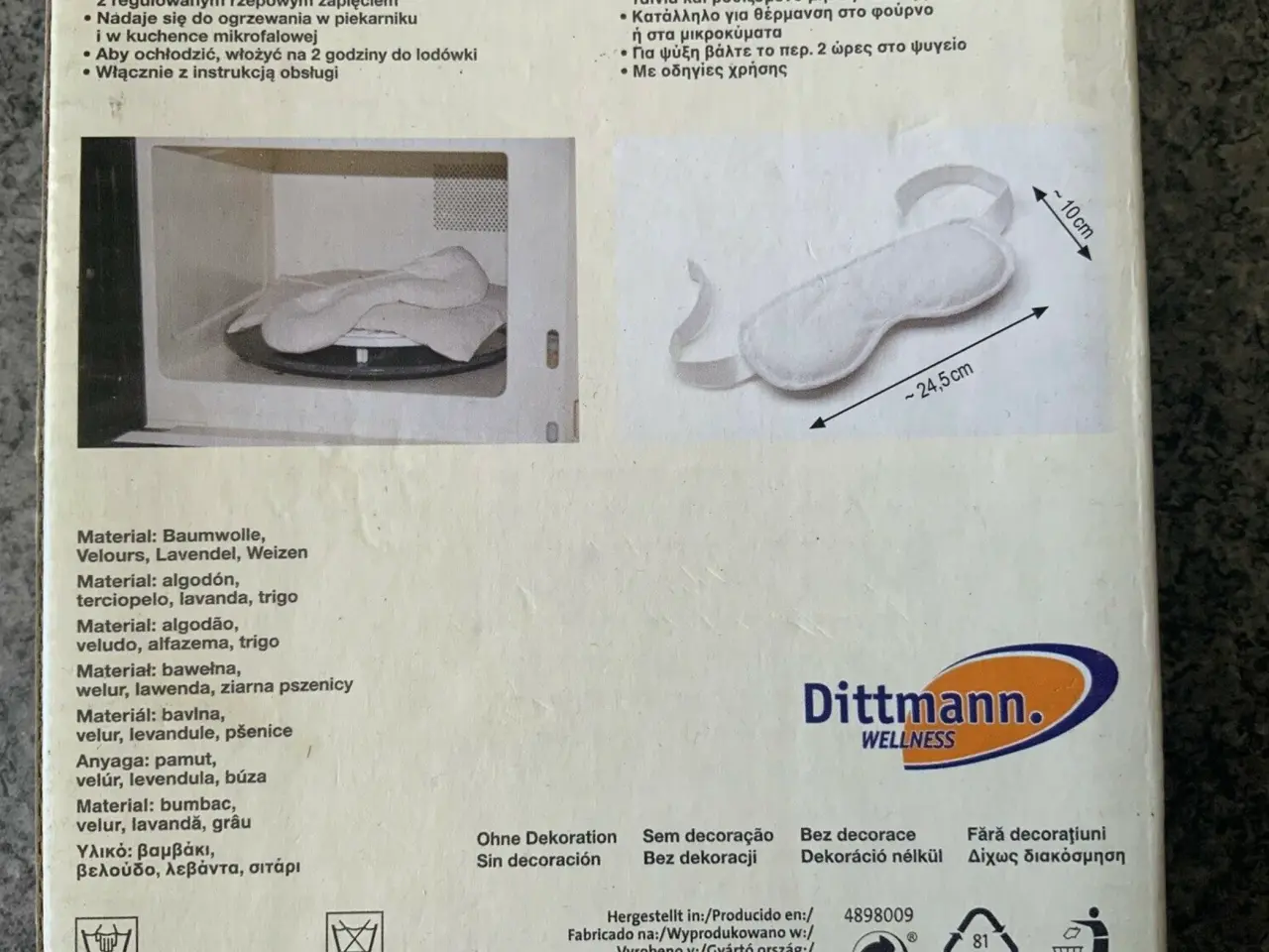 Billede 6 - Lavendel Øjenmaske Dittmann Wellness