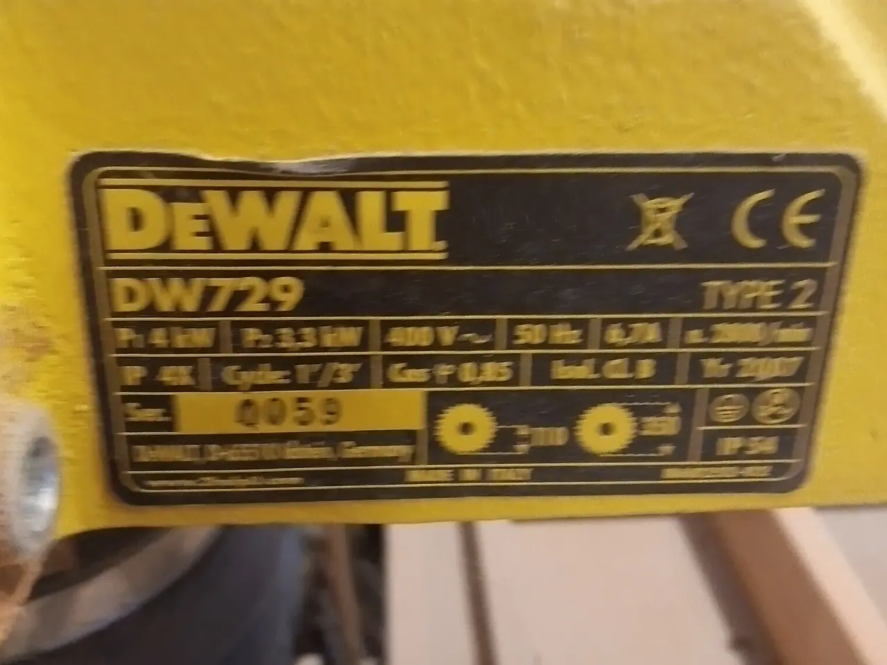 Billede 2 - Radialarmsav Dewalt DW 729