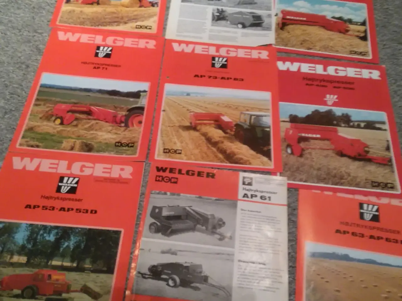 Billede 11 - Traktor og landbrugsmaskin brochurer