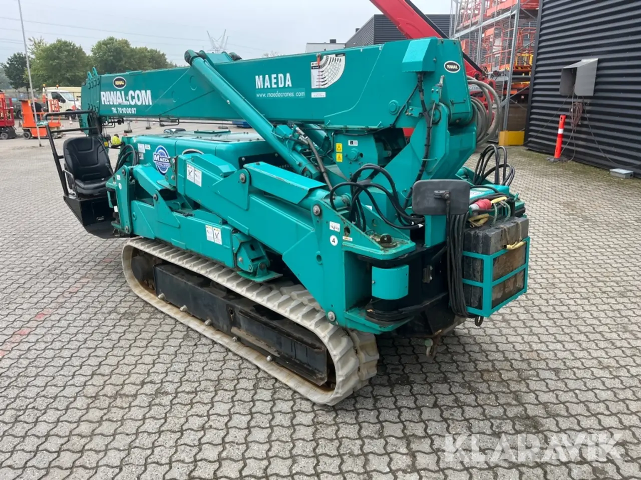 Billede 4 - Bæltekran Maeda MC405CRME 16.8meter
