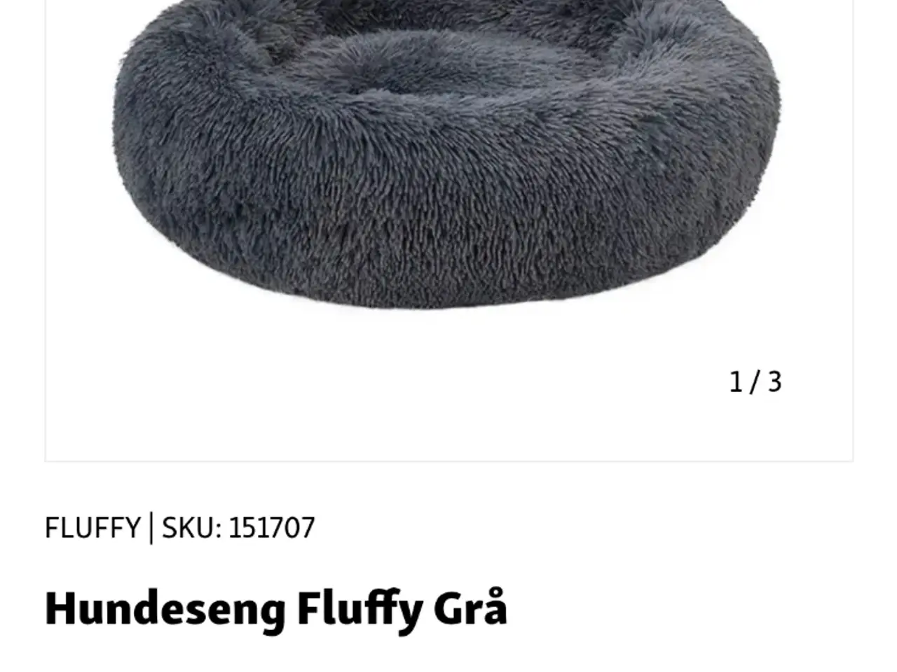 Billede 2 - Fluffy hundeseng